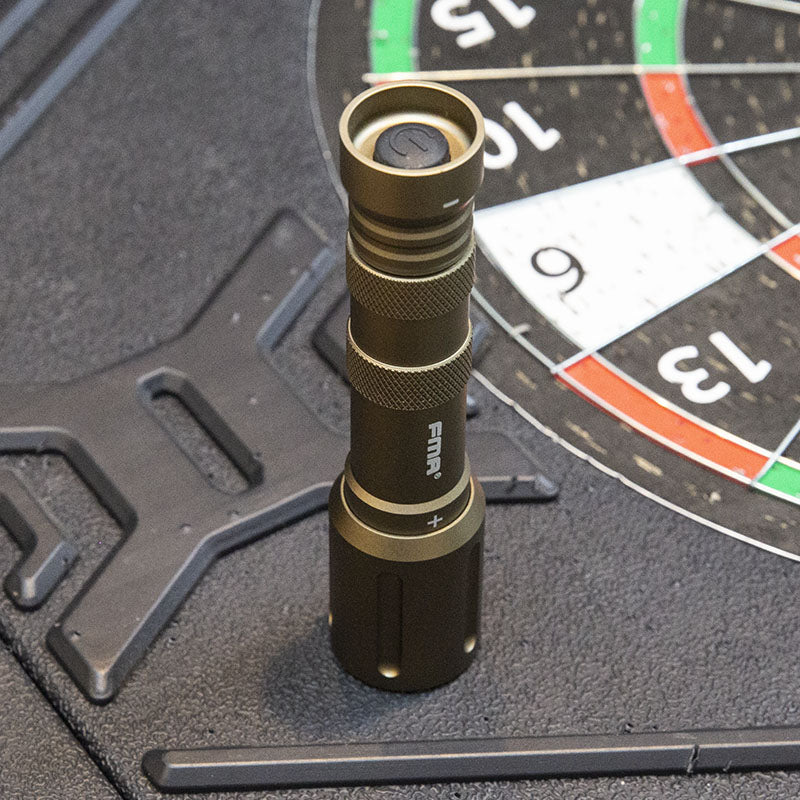 FMA Tactical Glare Flashlight ( Black / DE )-Dark Earth ( DE )
