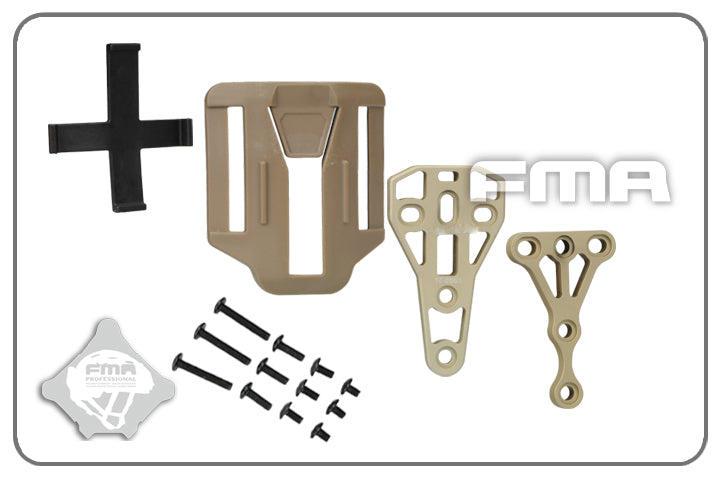 FMA Trifecta Connection Auxiliary Pouch for Belt ( DE )