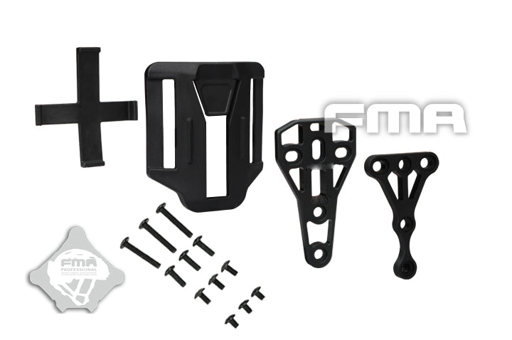 FMA Trifecta Connection Auxiliary Pouch for Belt ( BK )