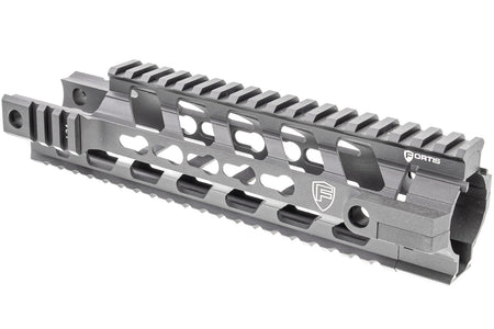 PTS Fortis REVTM Free Float Rail System 9 CAR Cutout ( Black ) ( KEYMOD )