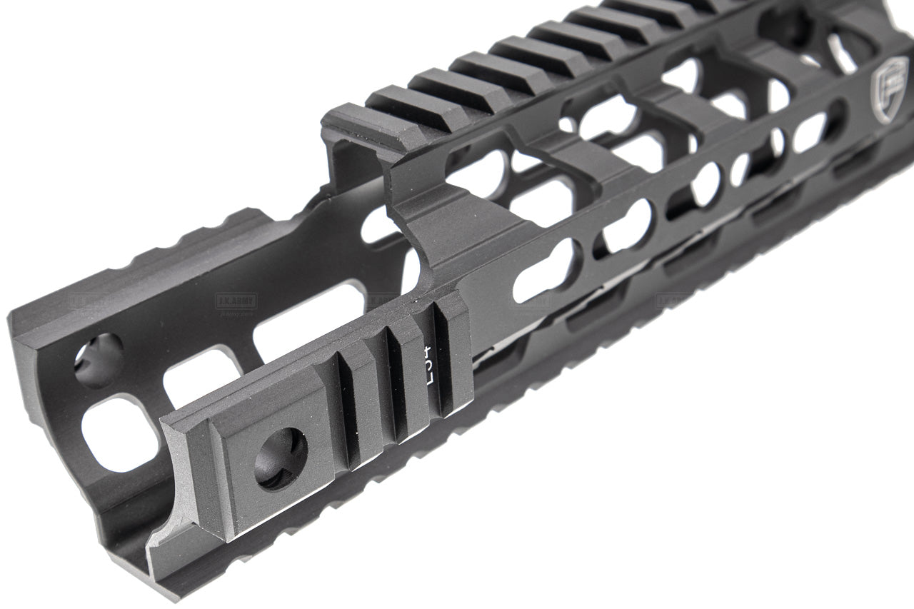 PTS Fortis REVTM Free Float Rail System 9 CAR Cutout ( Black ) ( KEYMOD )