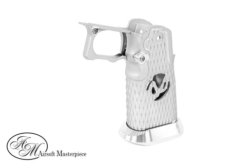 Airsoft Masterpiece AM Aluminum Grip Type 8 ( Infinity Diamond Hollow SV Style ) For Tokyo Marui TM Hi-Capa GBBP-Purple