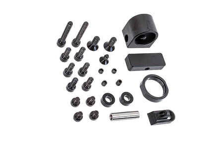 SAG PTD AK MK3 MIL-STD Full Top Rail Chassis Kit For GHK AK105 GBB Airsoft Series ( Cerakote )-H-232 Cerakote Magpul O.D. Green