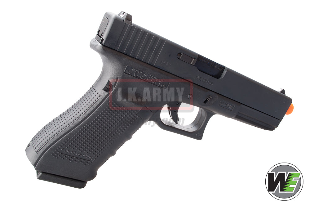 WE Model 17 G4 Metal Slide GBB Pistol ( Black )