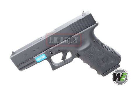 WE Model 19 Metal Slide GBB Pistol ( Black ) ( WE Marking )