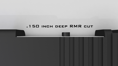 Volante Airsoft T Style G19 RMR Slide Set for Marui TM G Series 19 Model GBBP ( JW Style )-2 Tone