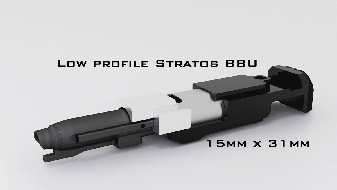 Volante Airsoft T Style G19 RMR Slide Set for Marui TM G Series 19 Model GBBP ( JW Style )-2 Tone