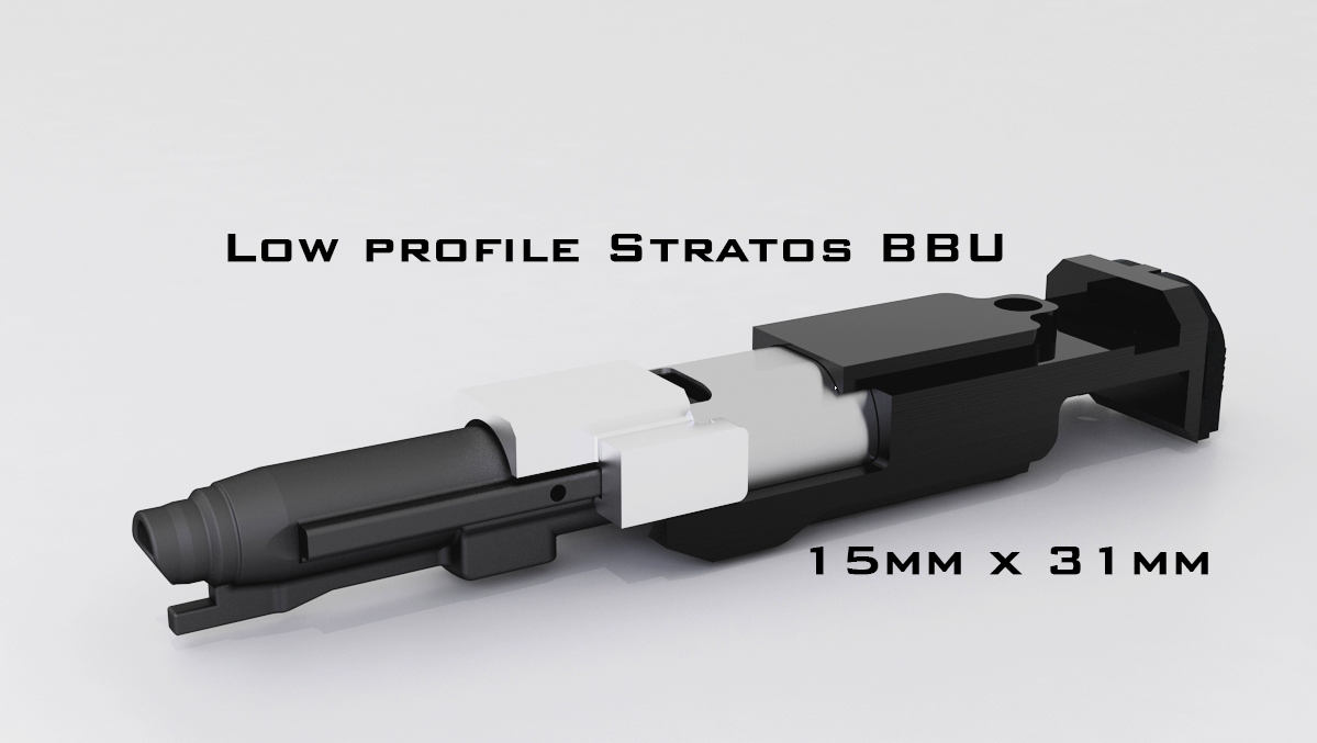 Volante Airsoft T Style G19 RMR Slide Set for Marui TM G Series 19 Model GBBP ( JW Style )-2 Tone