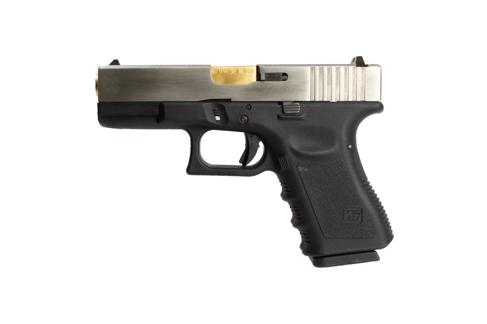 WE Model 19 Double Barrel ( SV ) GBB Pistol Airsoft