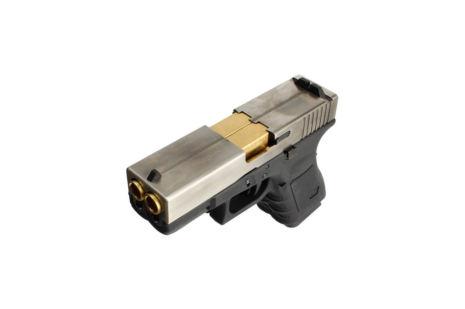 WE Model 19 Double Barrel ( SV ) GBB Pistol Airsoft