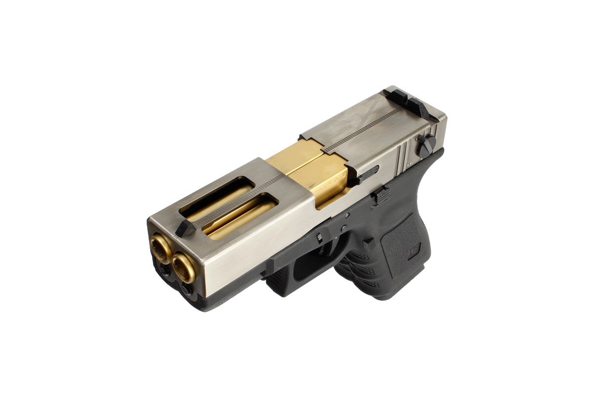 WE Model 2.3 Double Barrel ( SV ) GBB Pistol Airsoft