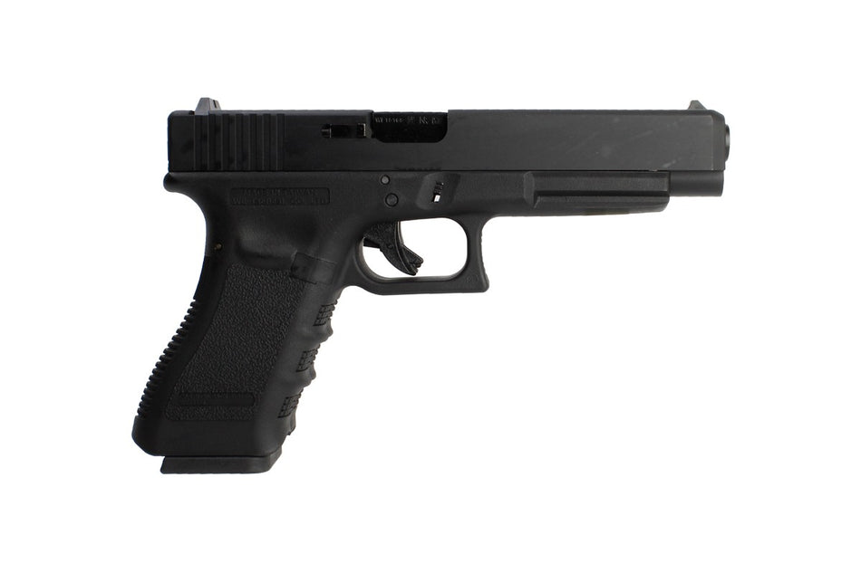 WE Model 35 Double Barrel ( BK ) GBB Pistol Airsoft