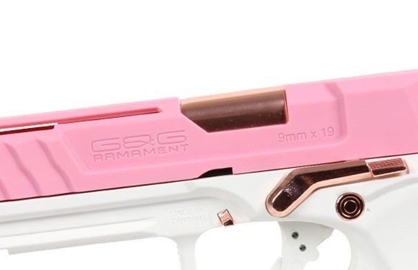 G&G GTP9 ROSE GOLD Airsoft GBB Pistol ( Pink ) ( GAS-GPM-T9A-YBB-ECM )