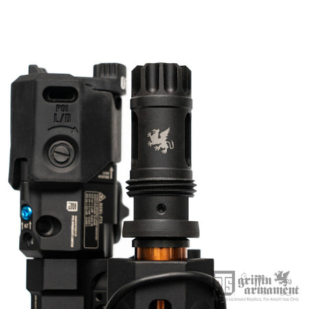 PTS Griffin Armament 14mm CCW Taper Mount FlashComp