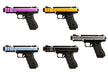 WE G Series Galaxy GBB Pistol ( G Model )-Silver