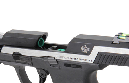 G&G PIRANHA SL GBB PISTOL ( Silver )