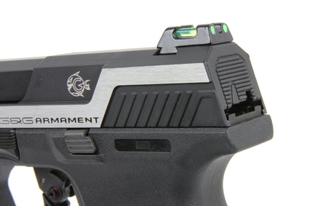 G&G PIRANHA SL GBB PISTOL ( Silver )