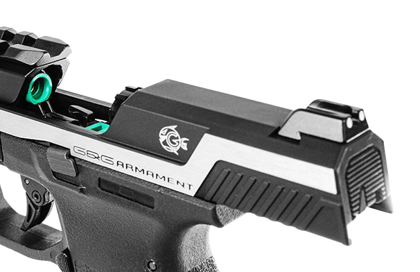 G&G PIRANHA TR Silver GBB PISTOL