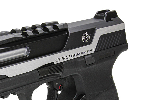 G&G PIRANHA TR Silver GBB PISTOL