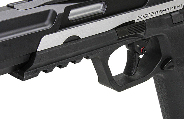 G&G PIRANHA TR Silver GBB PISTOL