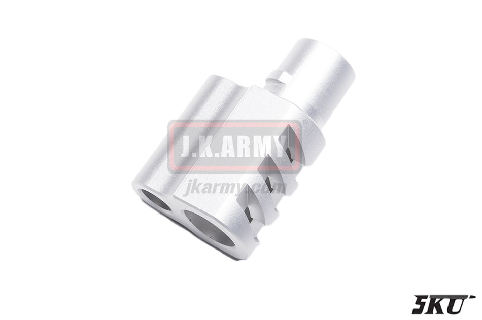 5KU Compensator for Marui M1911 Airsoft Pistol ( Type 1 ) ( SV )