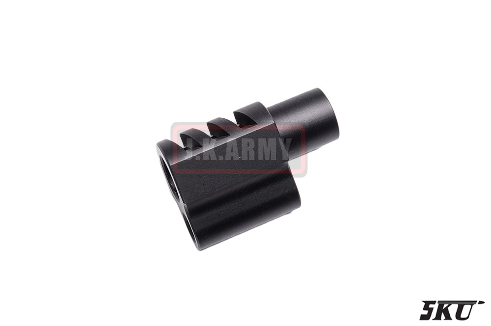 5KU Compensator for Marui M1911 Airsoft Pistol ( Type 2 ) ( BK )
