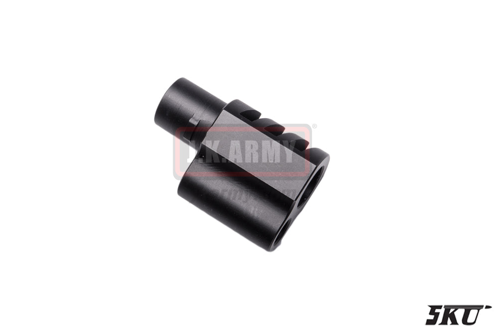 5KU Compensator for Marui M1911 Airsoft Pistol ( Type 2 ) ( BK )