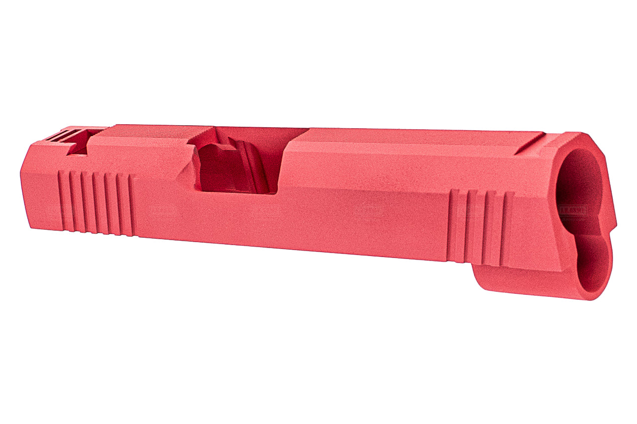 Guarder Aluminum Slide for Marui TM Hi-Capa 4.3 GBBP ( No Marking / Pink )