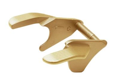 Guarder Steel Ambidextrous Thumb Safety For Marui TM Hi-Capa GBBP Series ( Gold )