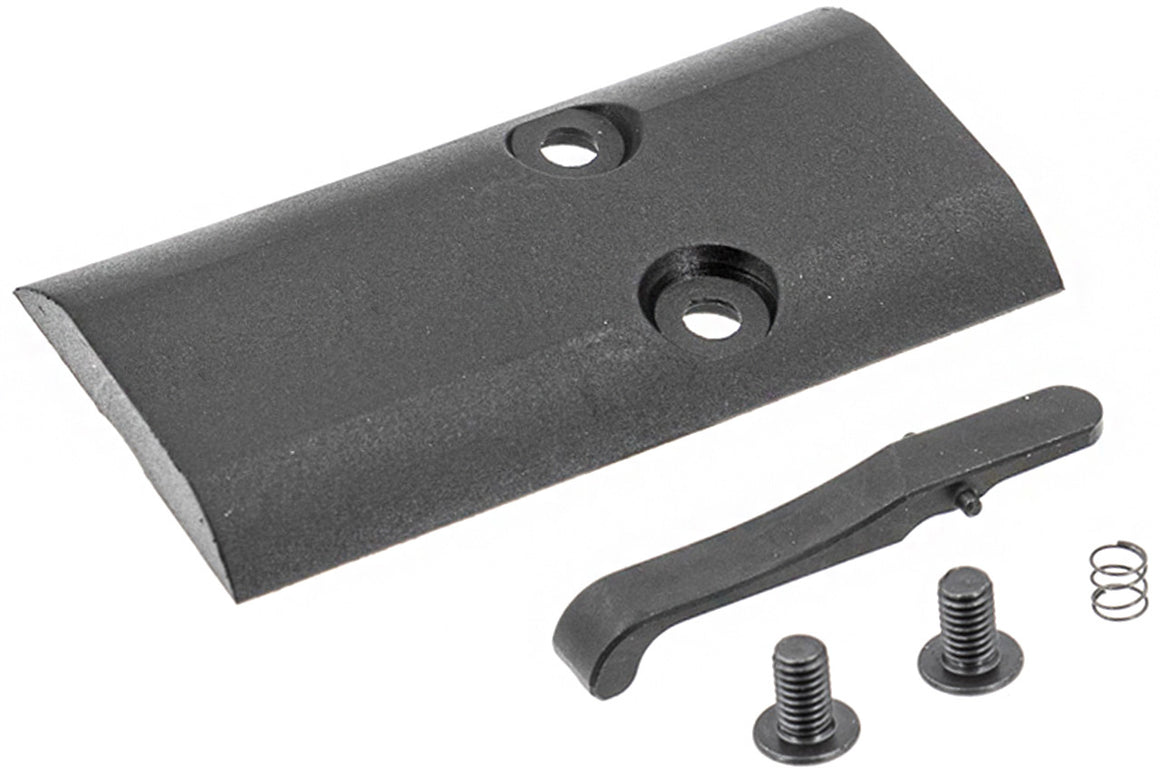 Guarder CNC Aluminum PC Style Slide Set for Tokyo Marui M&P9L GBB Pistol Airsoft ( Black / FDE / Silver )-Silver