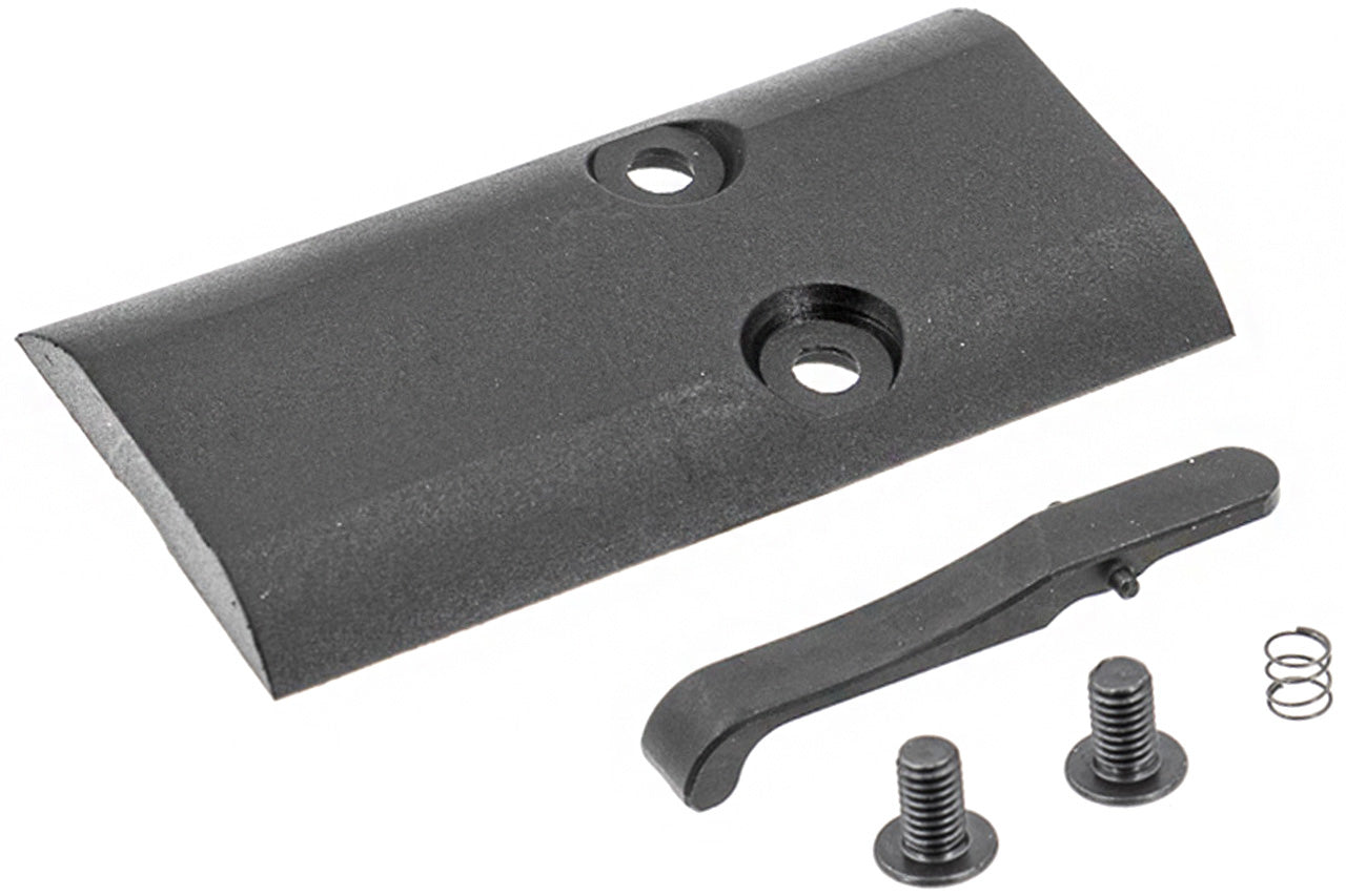 Guarder CNC Aluminum PC Style Slide Set for Tokyo Marui M&P9L GBB Pistol Airsoft ( Black / FDE / Silver )-Silver