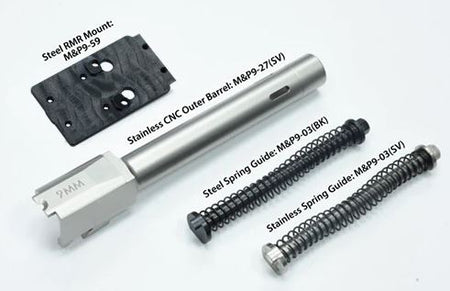 Guarder CNC Steel PC Style Slide Set for Tokyo Marui M&P9L ( Performance Center )