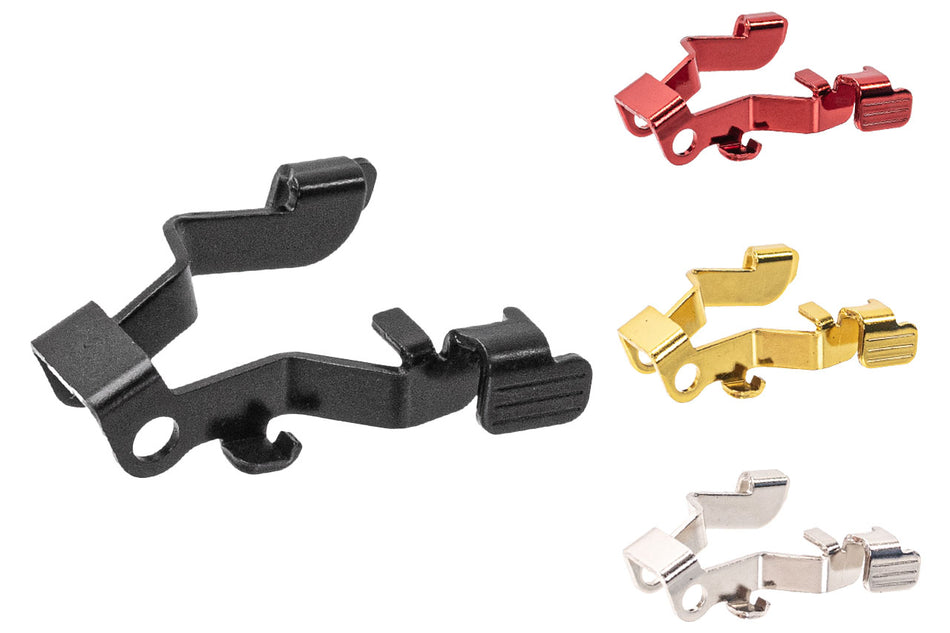 Guarder Steel Slide Stop For Marui TM G17 Gen5 MOS GBBP -Silver