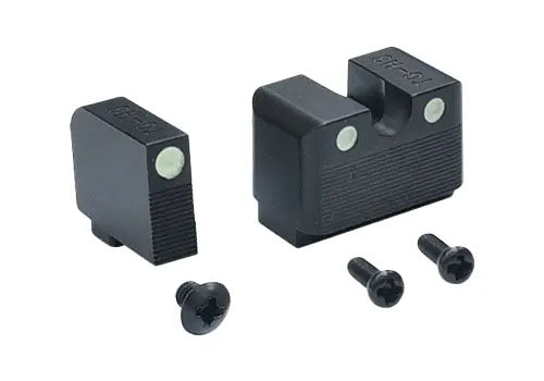 Guarder CNC Steel Luminous Optic Height Night Sight For Marui TM G17 Gen5 MOS GBBP