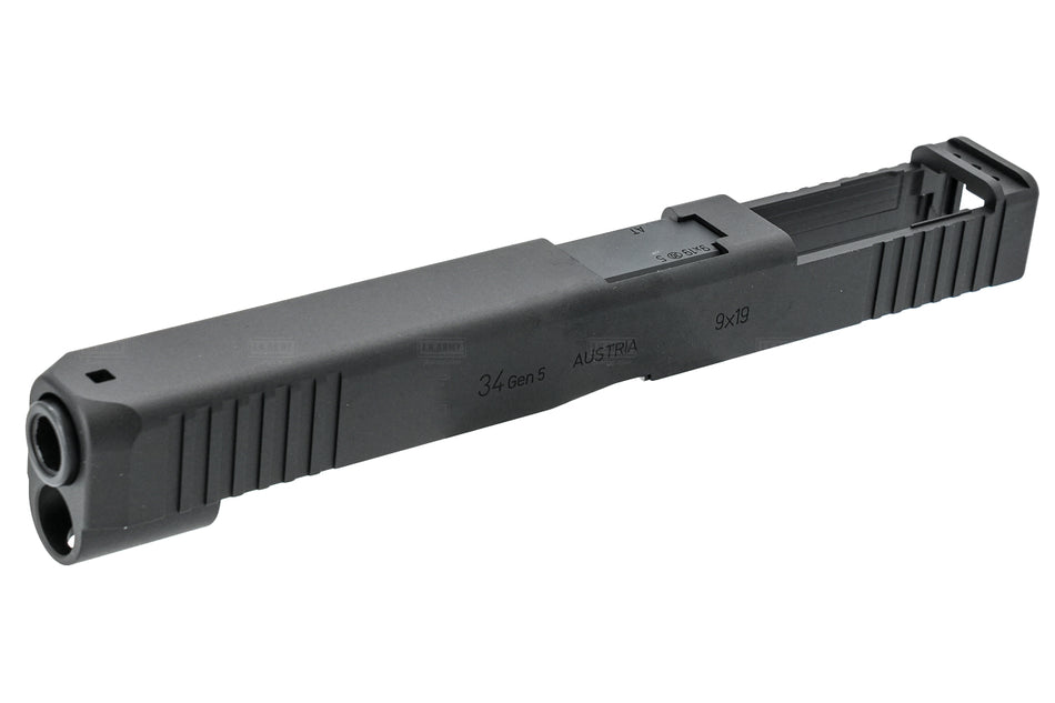 Guarder CNC Aluminum G34 Style Slide Set For Marui TM G Model 17 Gen5 GBBP Series