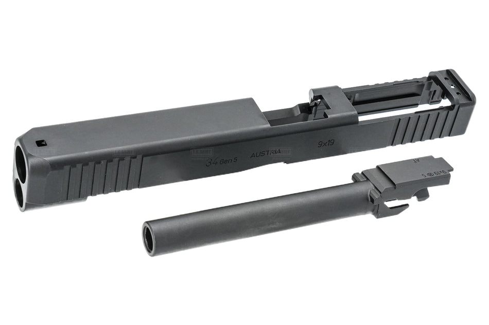 Guarder CNC Steel G34 Style Slide Set For Marui TM G Model 17 Gen5 GBBP Series