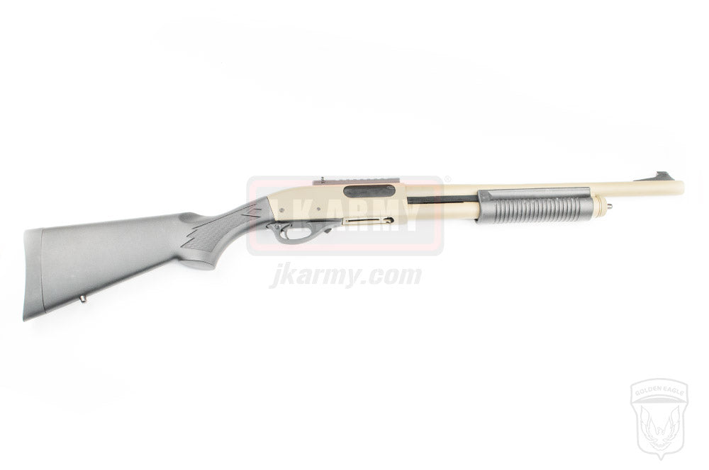 Golden Eagle M870 Tactical Gas Pump Action Shotgun ( Tan )