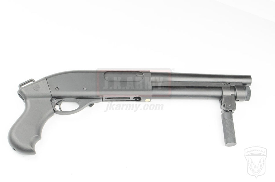 Golden Eagle M870 AOW Gas Pump Action Shotgun ( Black )