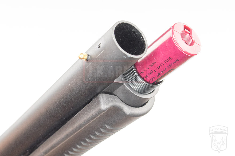 Golden Eagle M870 Medium Gas Pump Action Shotgun ( Black )