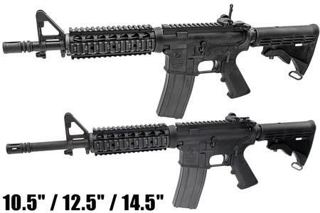 GHK M4 RIS GBB Airsoft - Colt Marking ( 10.5" / 12.5" 14.5" ) ( 2023 Version )-14.5 Inch
