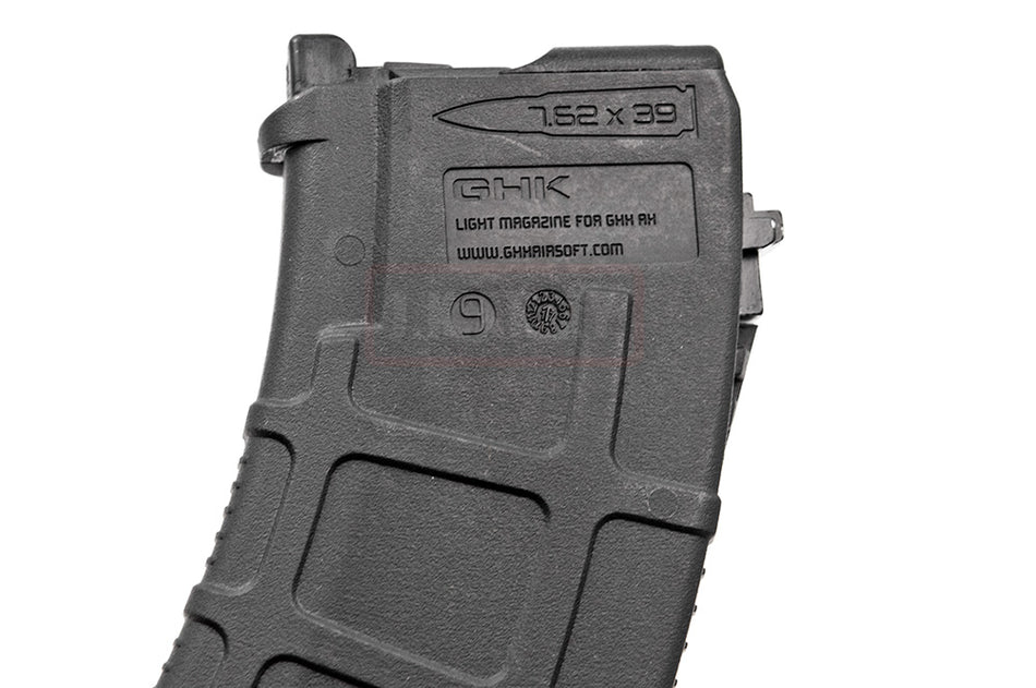 GHK 50 Rounds AK GMAG V3 Gas Magazine For GHK AK V2 GBBR Series ( Black )