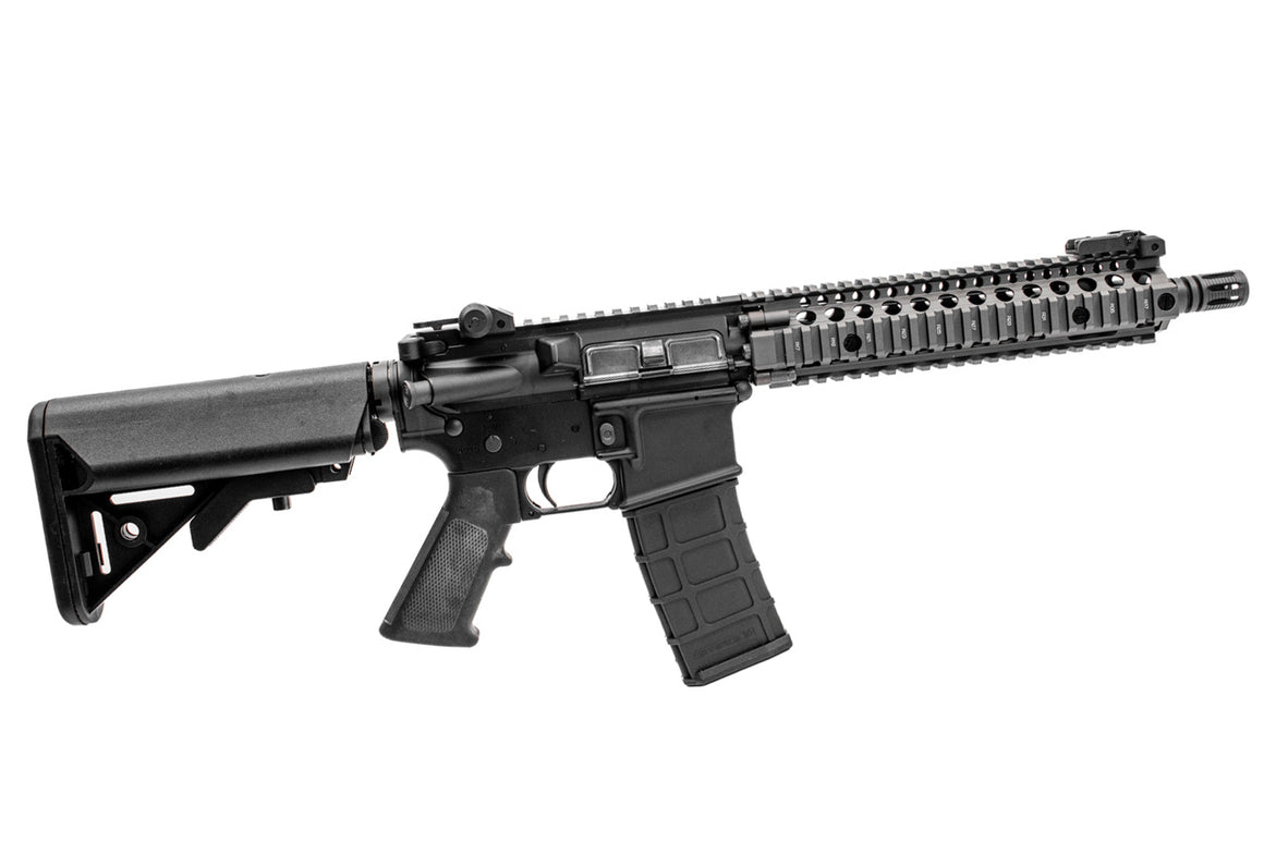 GHK Colt MK18 MOD1 GBB Rifle Airsoft ( Forging Receiver 2022 Version ) ( Original Authorization by Colt and Daniel Defense GHK M4 V2 System )