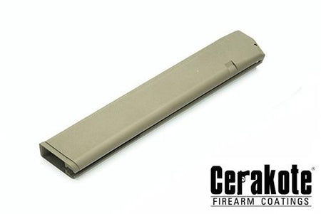 Guarder Aluminum Magazine Case for MARUI TM G17 / 18C / 22 / 34 G Model ( Extended , Black / FDE)-FDE