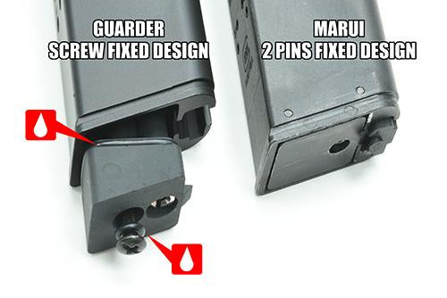 Guarder Aluminum Magazine Case for MARUI TM G17 / 18C / 22 / 34 G Model ( Extended , Black / FDE)-FDE