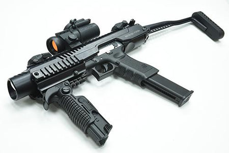 Guarder Aluminum Magazine Case for MARUI TM G17 / 18C / 22 / 34 G Model ( Extended , Black / FDE)-FDE