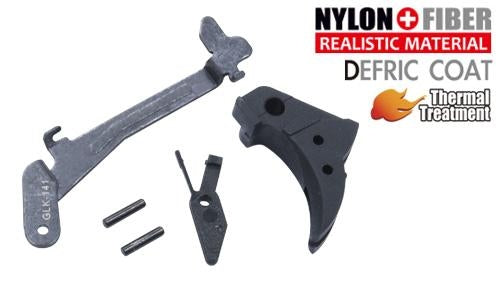 Guarder Smooth Trigger & Lever Group For Marui Model 17/22/26/34 ( BK )