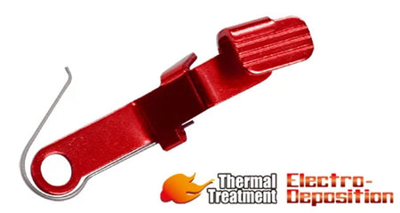 Guarder Standard Slide Stop for Marui G Model 19 ( SV / Red / Gold )-Red