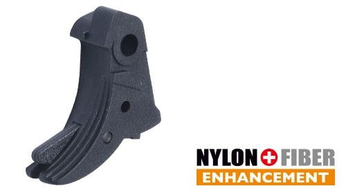 Guarder Ridged Trigger For G Model 19 GBB ( Black )