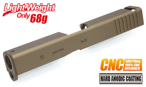 Guarder Aluminum CNC Slide for MARUI TM G19 Gen3 GBBP ( FDE )