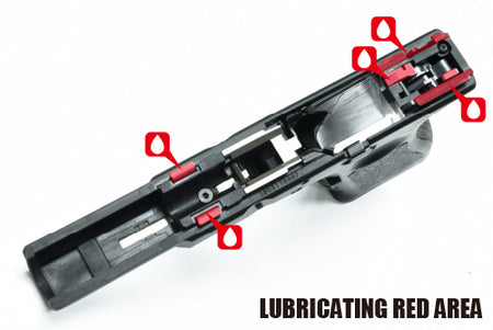 Guarder New Generation Frame Complete Set for Marui TM G18C GBBP ( U.S. Ver. / Black )